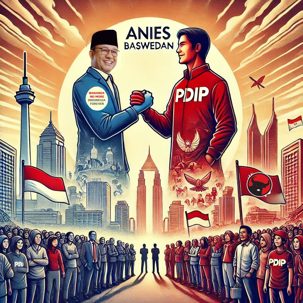 MENYATUKAN ANIES & PDIP